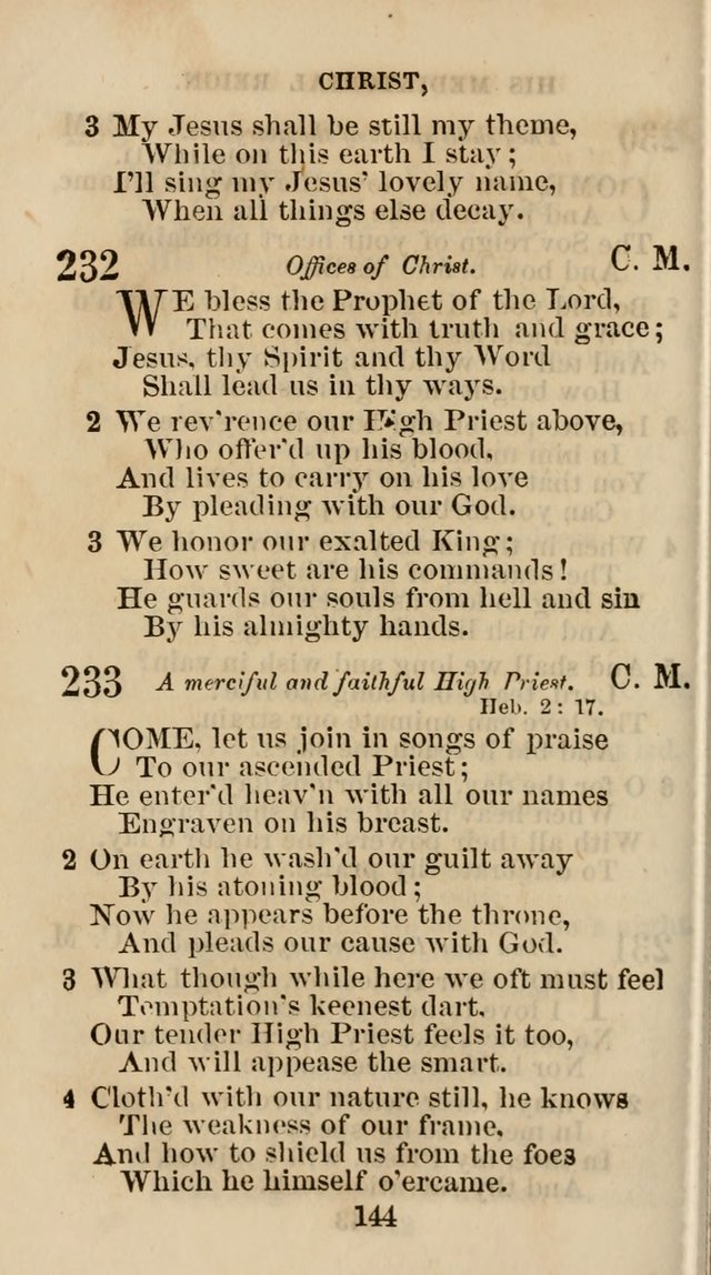 The Christian Hymn Book: a compilation of psalms, hymns and spiritual songs, original and selected (Rev. and enl.) page 153