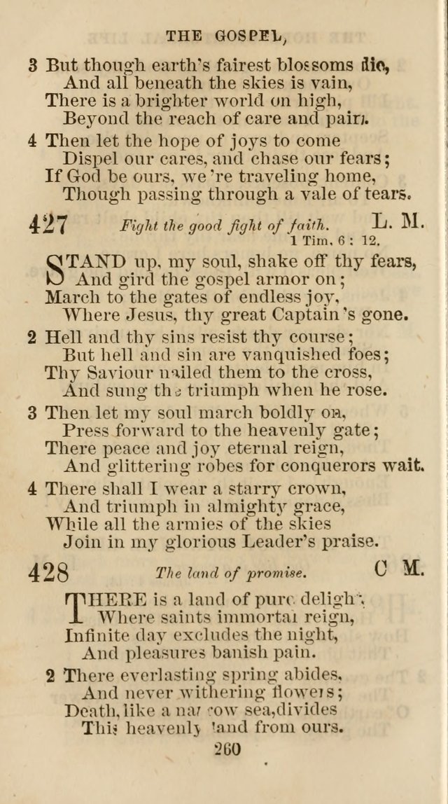 The Christian Hymn Book: a compilation of psalms, hymns and spiritual songs, original and selected (Rev. and enl.) page 269