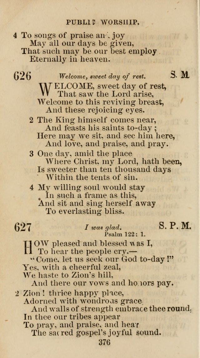 The Christian Hymn Book: a compilation of psalms, hymns and spiritual songs, original and selected (Rev. and enl.) page 385