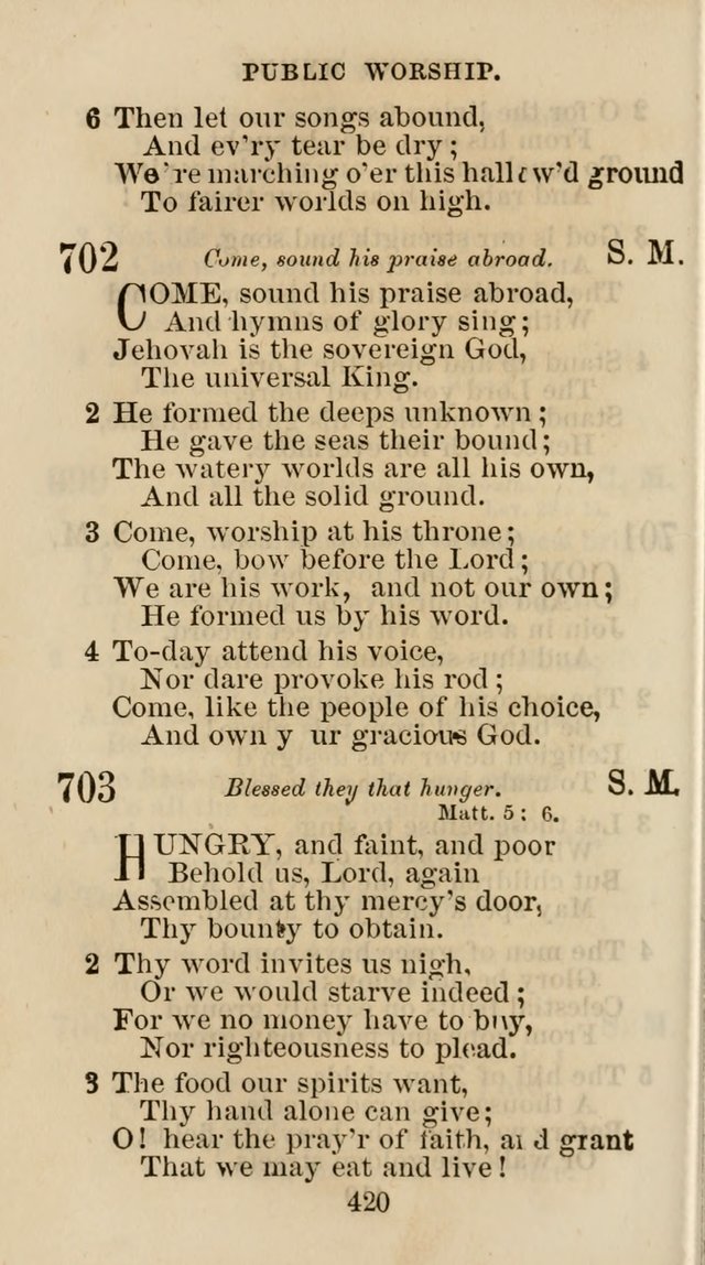 The Christian Hymn Book: a compilation of psalms, hymns and spiritual songs, original and selected (Rev. and enl.) page 429