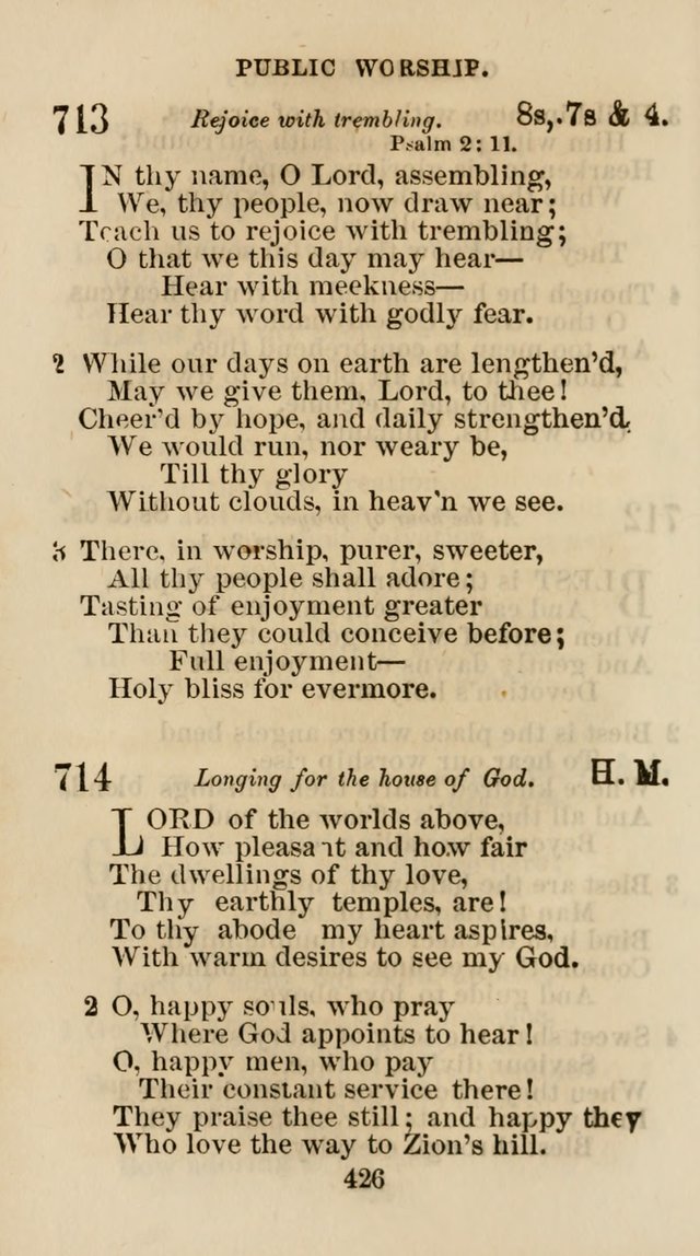 The Christian Hymn Book: a compilation of psalms, hymns and spiritual songs, original and selected (Rev. and enl.) page 435