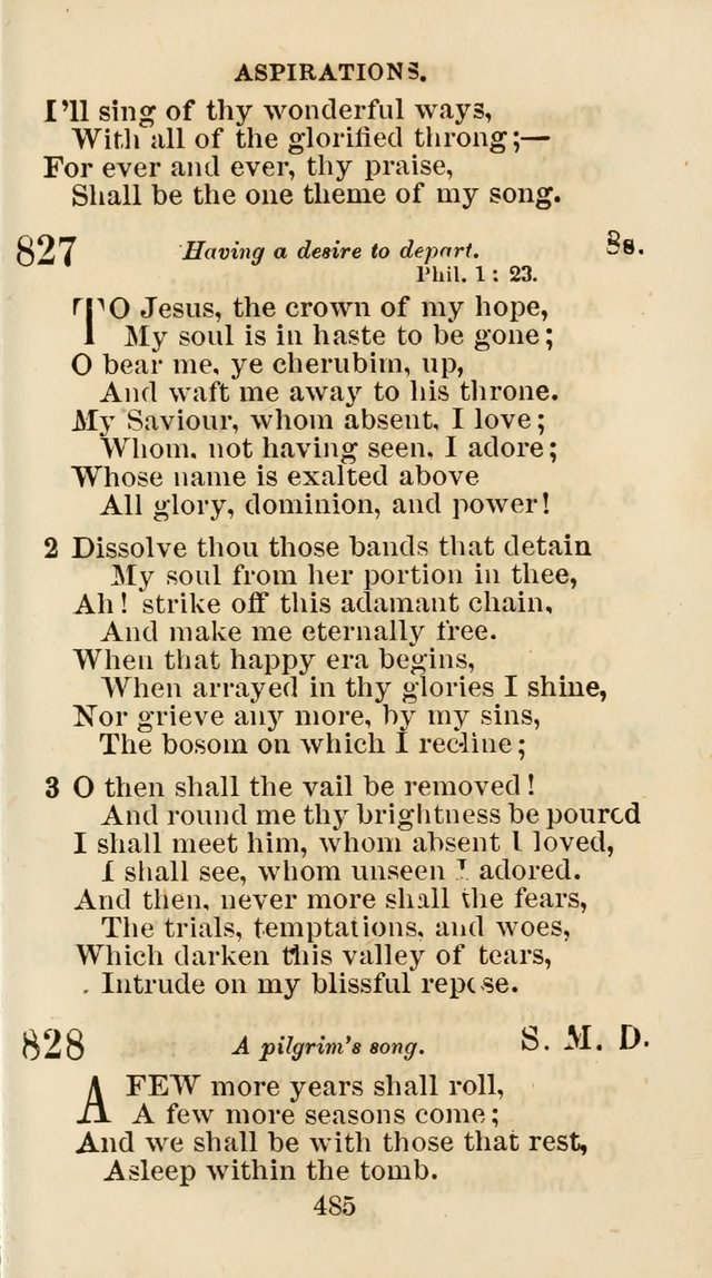 The Christian Hymn Book: a compilation of psalms, hymns and spiritual songs, original and selected (Rev. and enl.) page 494