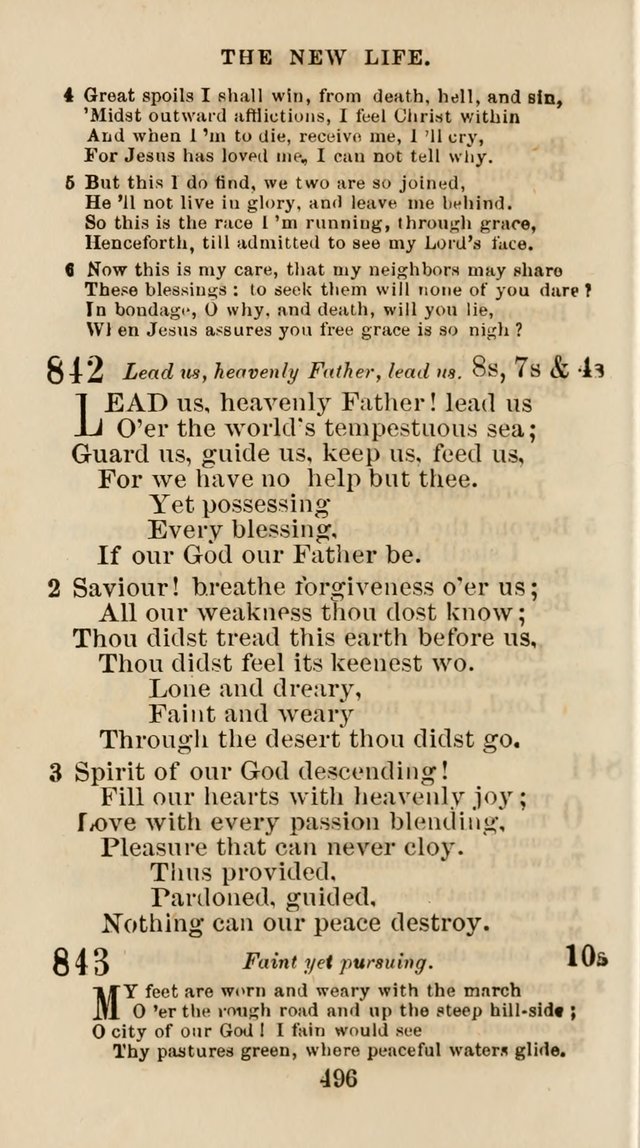 The Christian Hymn Book: a compilation of psalms, hymns and spiritual songs, original and selected (Rev. and enl.) page 505