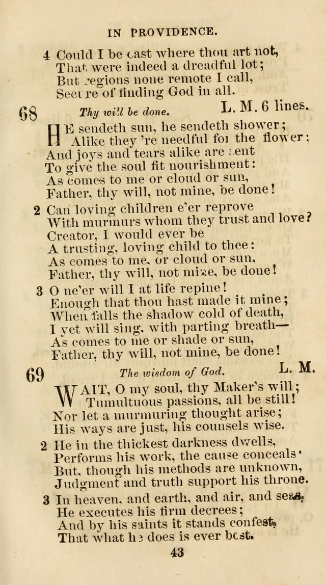 The Christian Hymn Book: a compilation of psalms, hymns and spiritual songs, original and selected (Rev. and enl.) page 52