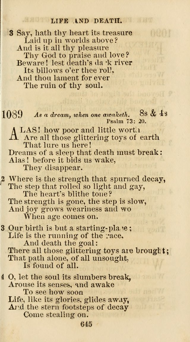 The Christian Hymn Book: a compilation of psalms, hymns and spiritual songs, original and selected (Rev. and enl.) page 654
