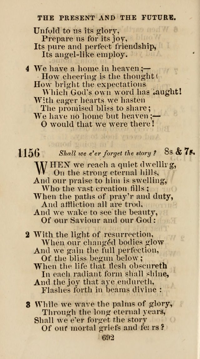 The Christian Hymn Book: a compilation of psalms, hymns and spiritual songs, original and selected (Rev. and enl.) page 701