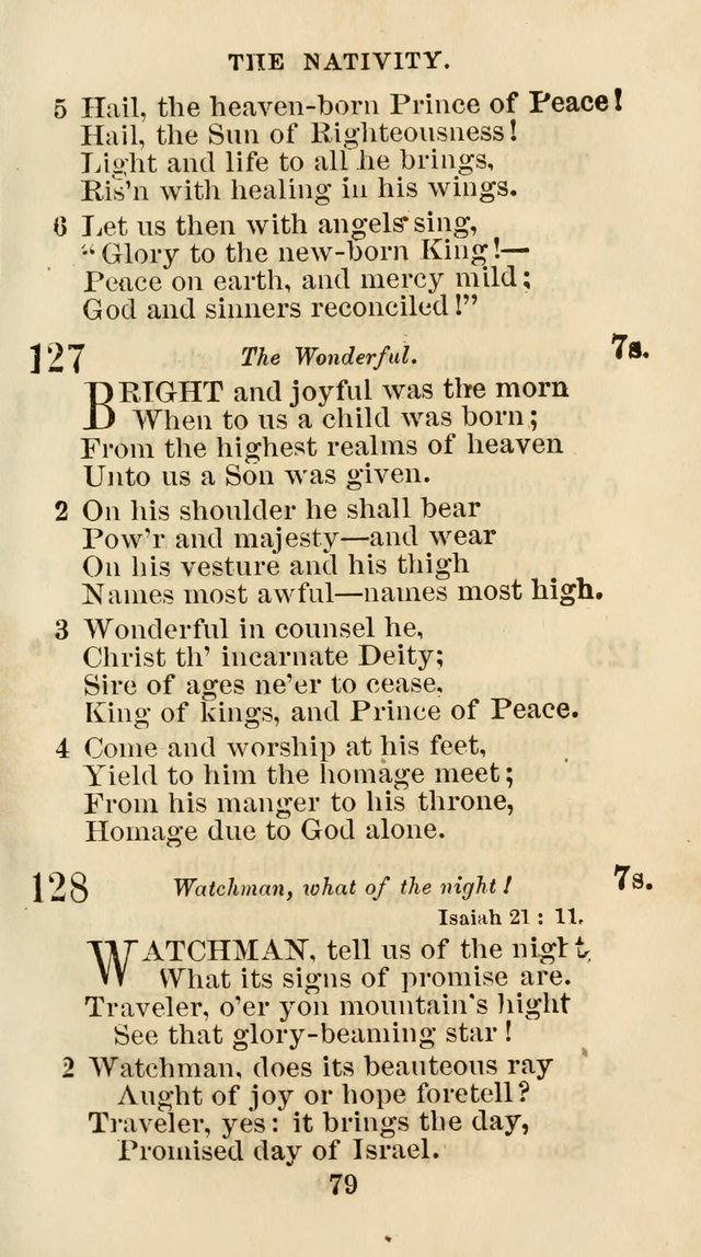 The Christian Hymn Book: a compilation of psalms, hymns and spiritual songs, original and selected (Rev. and enl.) page 88