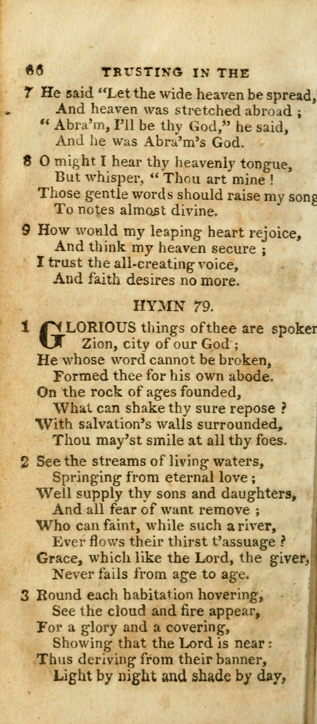 The Christian Hymn-Book (Corr. and Enl., 3rd. ed.) page 68