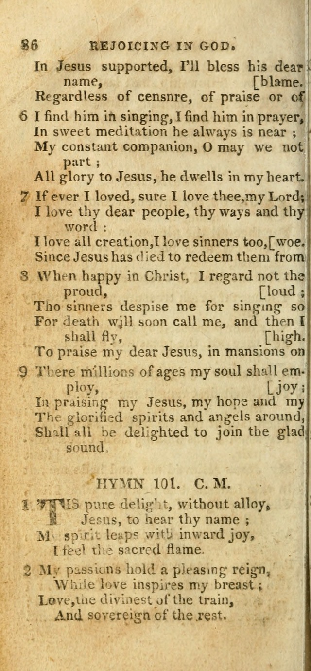 The Christian Hymn-Book (Corr. and Enl., 3rd. ed.) page 88