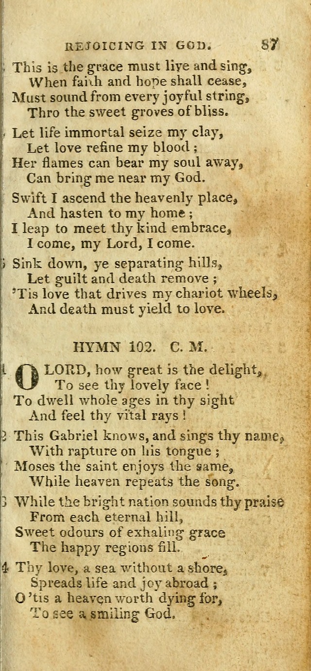 The Christian Hymn-Book (Corr. and Enl., 3rd. ed.) page 89