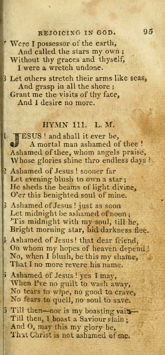 The Christian Hymn-Book (Corr. and Enl., 3rd. ed.) page 97