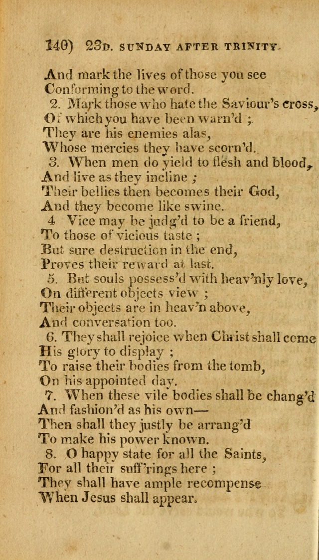 Church Hymn Book: consisting of newly composed hymns with the addition of hymns and psalms, from other authors, carefully adapted for the use of public worship, and many other occasions (1st ed.) page 159
