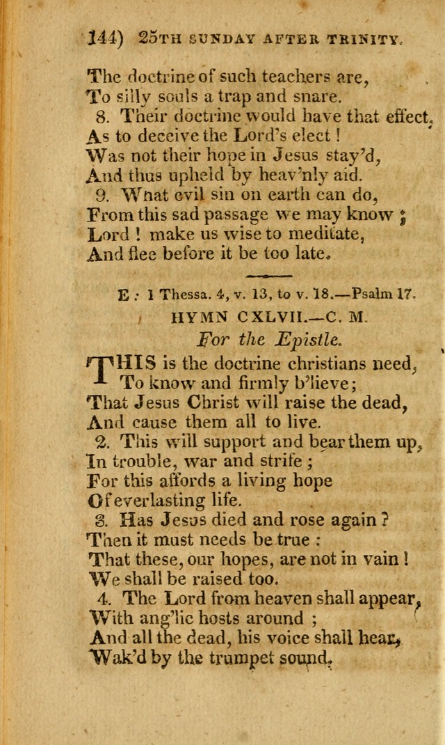 Church Hymn Book: consisting of newly composed hymns with the addition of hymns and psalms, from other authors, carefully adapted for the use of public worship, and many other occasions (1st ed.) page 163