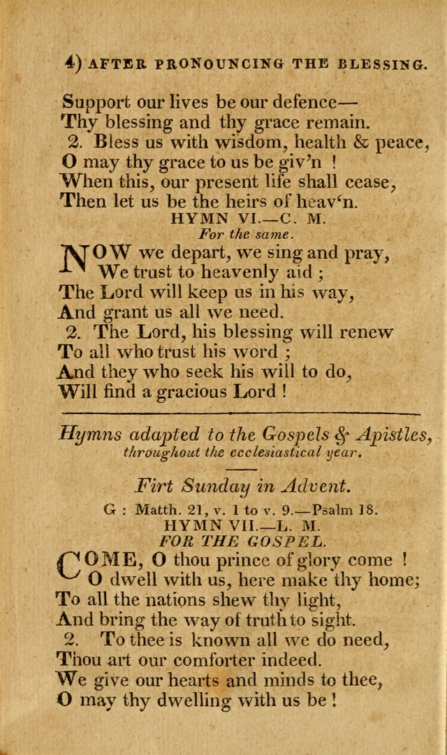 Church Hymn Book: consisting of newly composed hymns with the addition of hymns and psalms, from other authors, carefully adapted for the use of public worship, and many other occasions (1st ed.) page 23