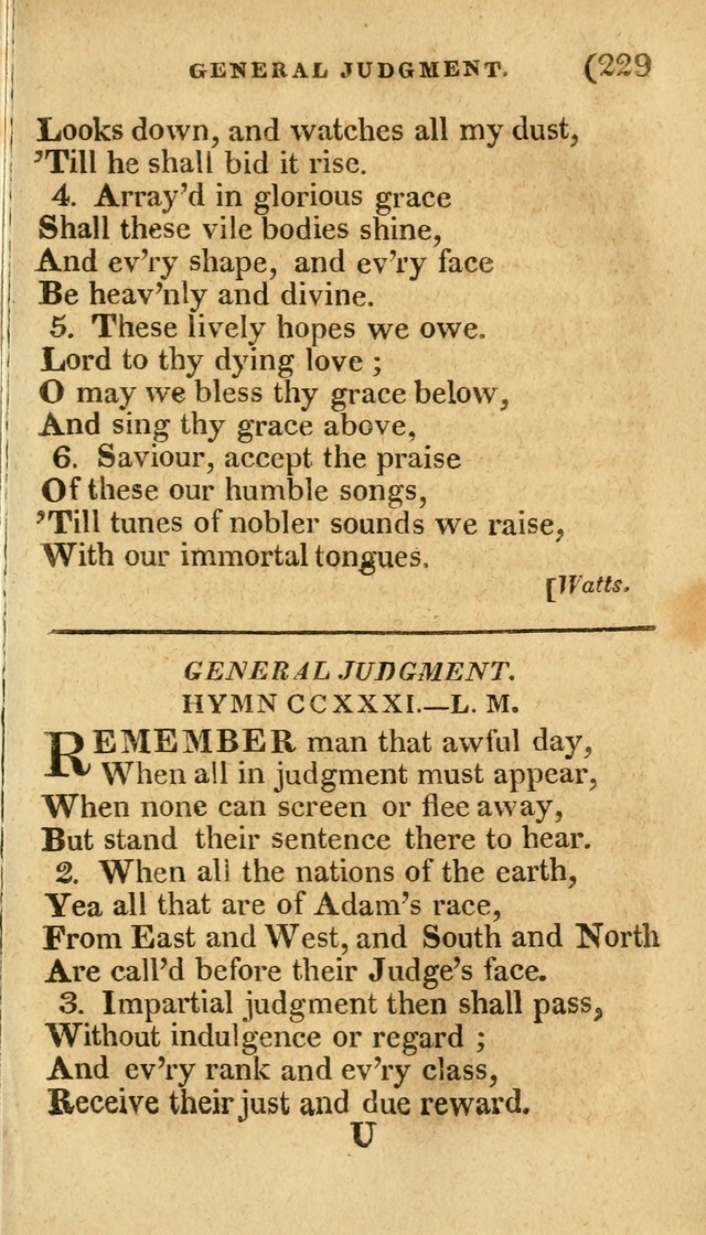 Church Hymn Book: consisting of newly composed hymns with the addition of hymns and psalms, from other authors, carefully adapted for the use of public worship, and many other occasions (1st ed.) page 248