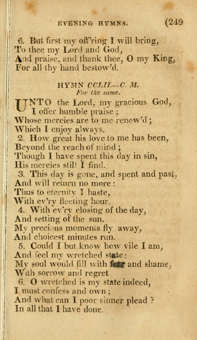 Church Hymn Book: consisting of newly composed hymns with the addition of hymns and psalms, from other authors, carefully adapted for the use of public worship, and many other occasions (1st ed.) page 268