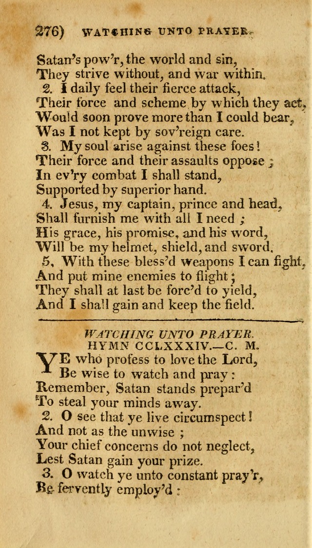 Church Hymn Book: consisting of newly composed hymns with the addition of hymns and psalms, from other authors, carefully adapted for the use of public worship, and many other occasions (1st ed.) page 295