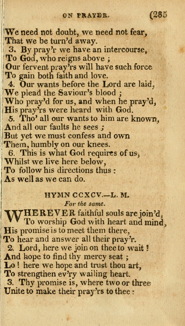 Church Hymn Book: consisting of newly composed hymns with the addition of hymns and psalms, from other authors, carefully adapted for the use of public worship, and many other occasions (1st ed.) page 304