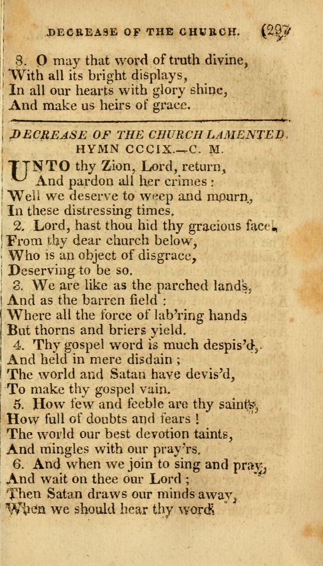 Church Hymn Book: consisting of newly composed hymns with the addition of hymns and psalms, from other authors, carefully adapted for the use of public worship, and many other occasions (1st ed.) page 316