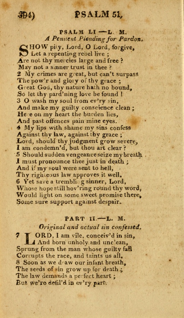 Church Hymn Book: consisting of newly composed hymns with the addition of hymns and psalms, from other authors, carefully adapted for the use of public worship, and many other occasions (1st ed.) page 413