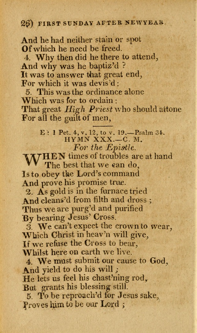 Church Hymn Book: consisting of newly composed hymns with the addition of hymns and psalms, from other authors, carefully adapted for the use of public worship, and many other occasions (1st ed.) page 45