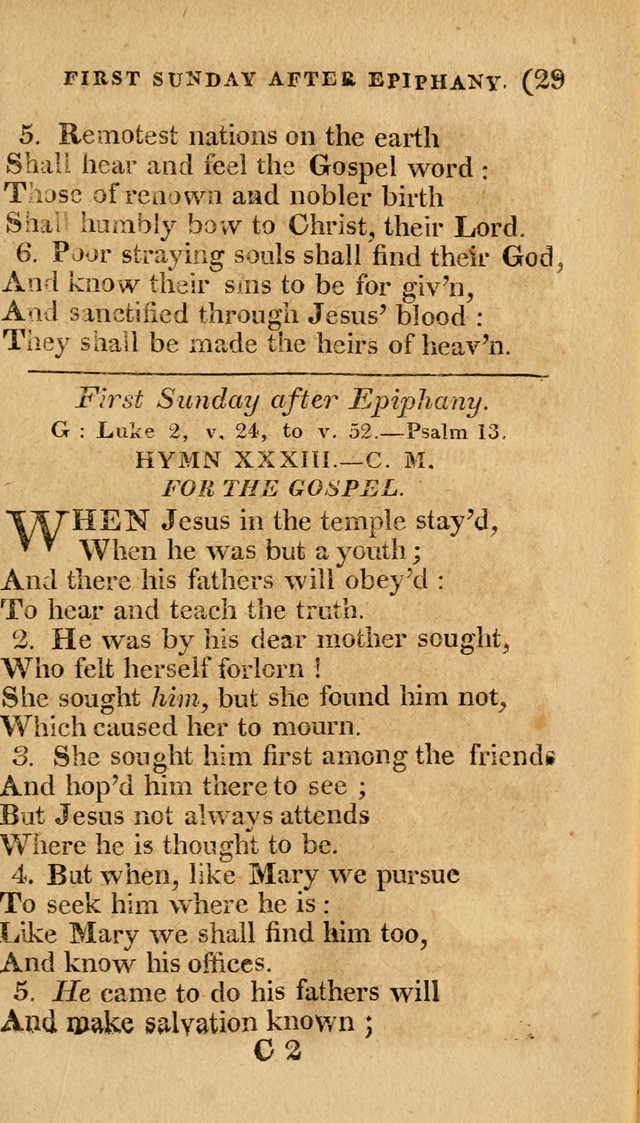Church Hymn Book: consisting of newly composed hymns with the addition of hymns and psalms, from other authors, carefully adapted for the use of public worship, and many other occasions (1st ed.) page 48