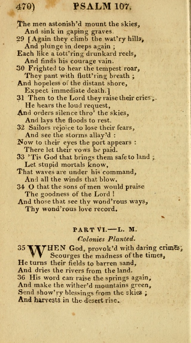 Church Hymn Book: consisting of newly composed hymns with the addition of hymns and psalms, from other authors, carefully adapted for the use of public worship, and many other occasions (1st ed.) page 489