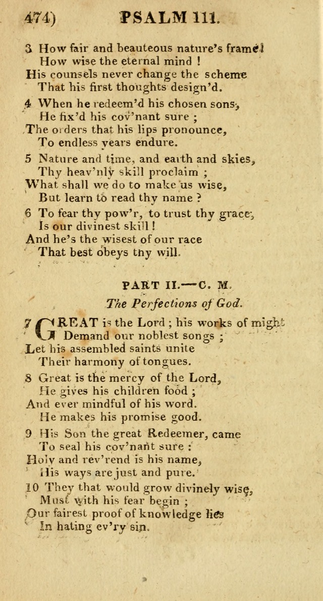 Church Hymn Book: consisting of newly composed hymns with the addition of hymns and psalms, from other authors, carefully adapted for the use of public worship, and many other occasions (1st ed.) page 493