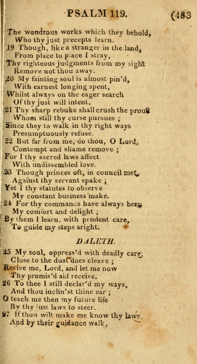 Church Hymn Book: consisting of newly composed hymns with the addition of hymns and psalms, from other authors, carefully adapted for the use of public worship, and many other occasions (1st ed.) page 502