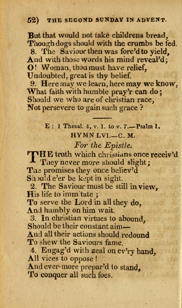 Church Hymn Book: consisting of newly composed hymns with the addition of hymns and psalms, from other authors, carefully adapted for the use of public worship, and many other occasions (1st ed.) page 71