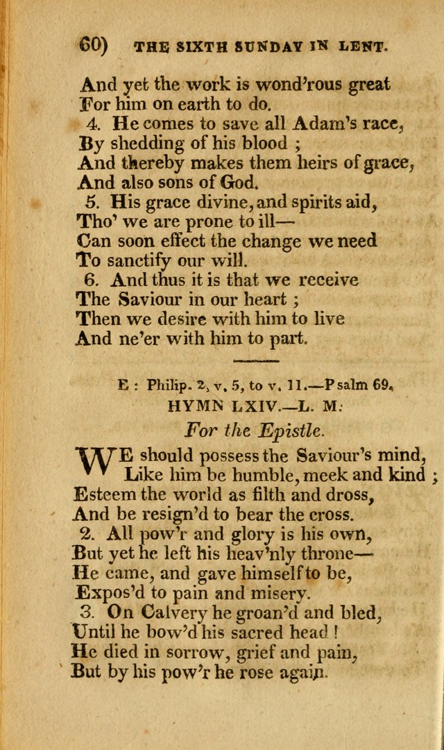 Church Hymn Book: consisting of newly composed hymns with the addition of hymns and psalms, from other authors, carefully adapted for the use of public worship, and many other occasions (1st ed.) page 79