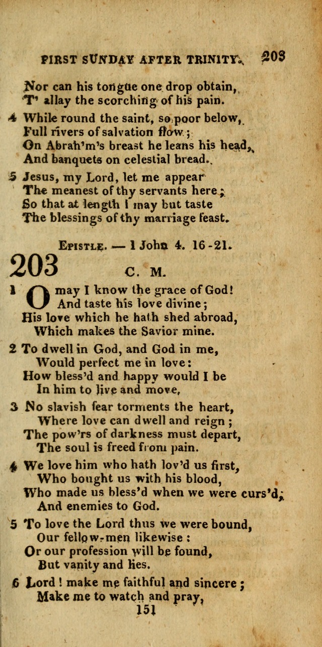 Church Hymn Book; consisting of hymns and psalms, original and selected. adapted to public worship and many other occasions. 2nd ed. page 149