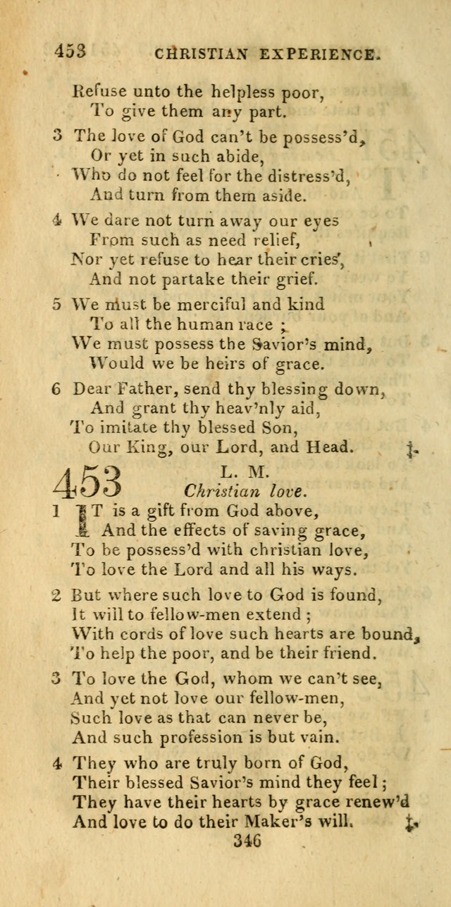 Church Hymn Book; consisting of hymns and psalms, original and selected. adapted to public worship and many other occasions. 2nd ed. page 344
