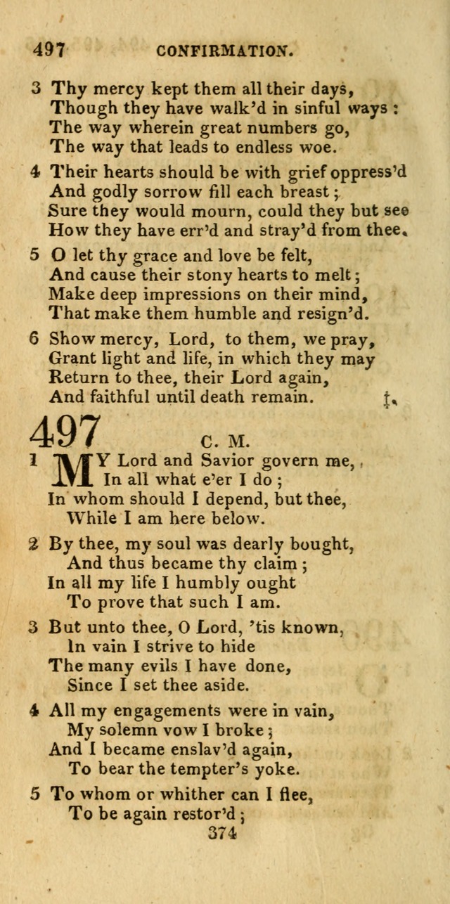 Church Hymn Book; consisting of hymns and psalms, original and selected. adapted to public worship and many other occasions. 2nd ed. page 372