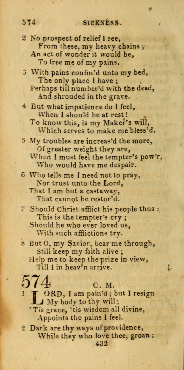 Church Hymn Book; consisting of hymns and psalms, original and selected. adapted to public worship and many other occasions. 2nd ed. page 430