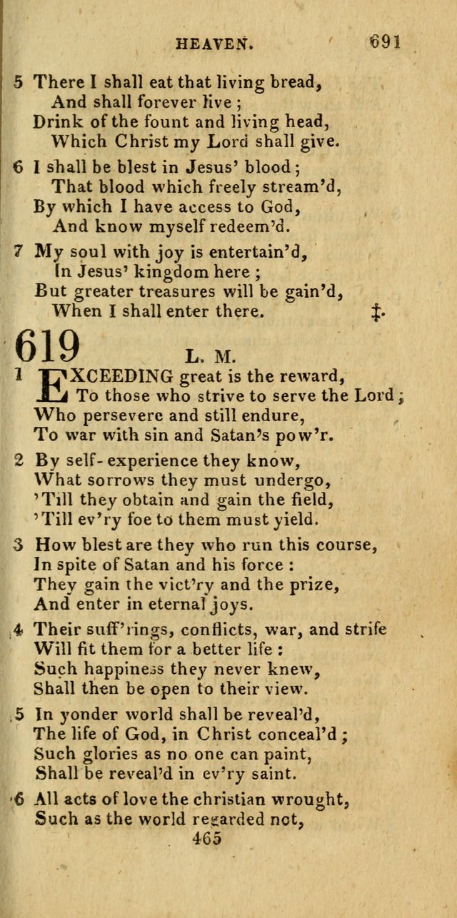 Church Hymn Book; consisting of hymns and psalms, original and selected. adapted to public worship and many other occasions. 2nd ed. page 463