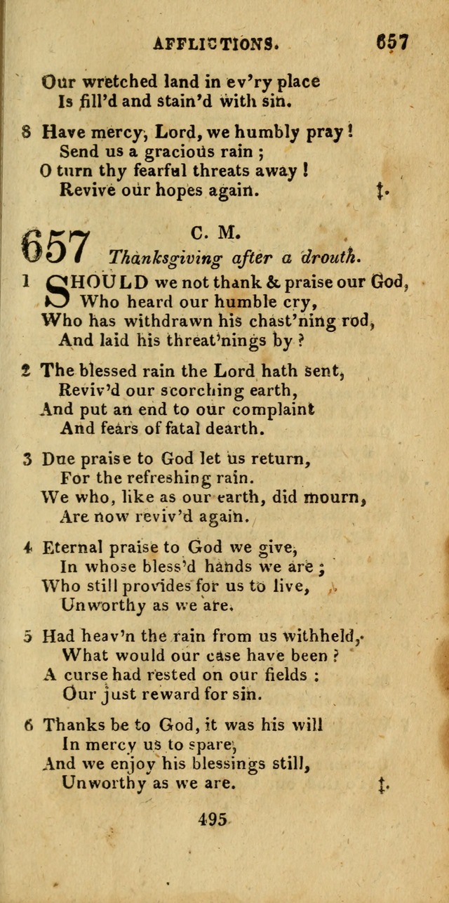 Church Hymn Book; consisting of hymns and psalms, original and selected. adapted to public worship and many other occasions. 2nd ed. page 491