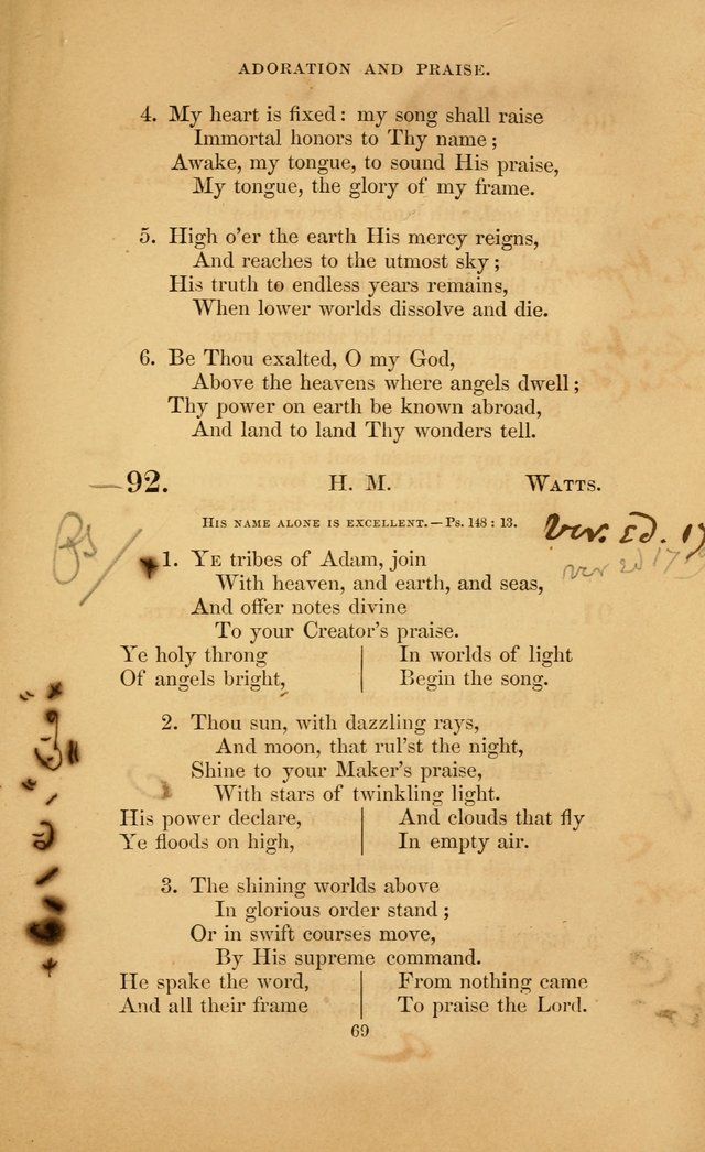 The Congregational Hymn Book: for the service of the sanctuary page 127