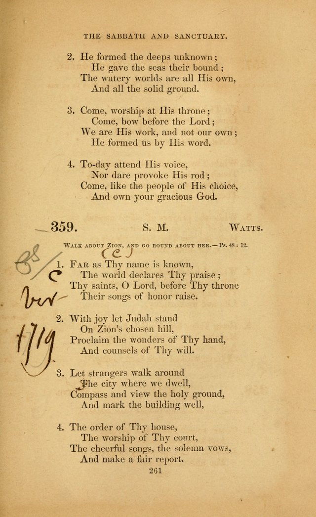 The Congregational Hymn Book: for the service of the sanctuary page 319