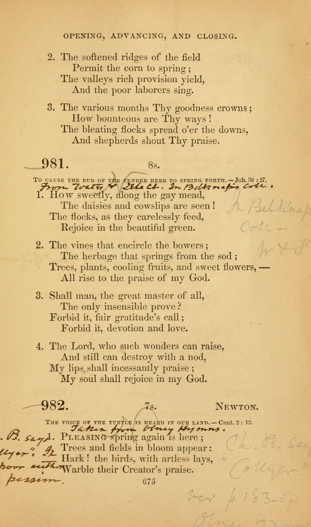 The Congregational Hymn Book: for the service of the sanctuary page 737