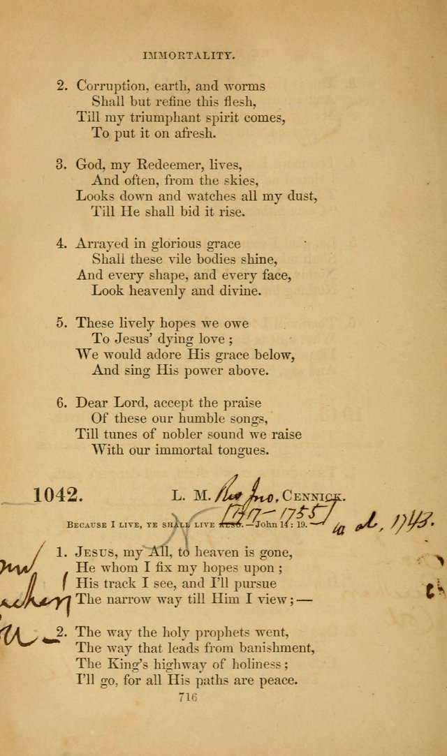 The Congregational Hymn Book: for the service of the sanctuary page 778