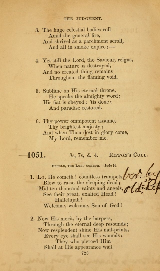 The Congregational Hymn Book: for the service of the sanctuary page 785