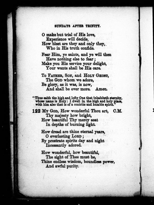 A Church Hymn Book: for the use of congregations of the United Church of England and Ireland page 120