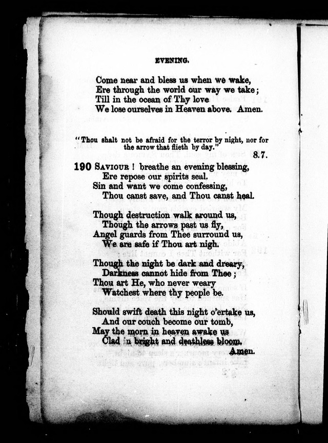 A Church Hymn Book: for the use of congregations of the United Church of England and Ireland page 189