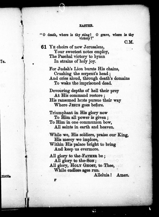 A Church Hymn Book: for the use of congregations of the United Church of England and Ireland page 60