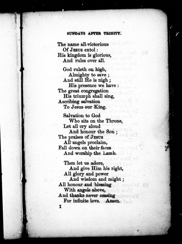 A Church Hymn Book: for the use of congregations of the United Church of England and Ireland page 99