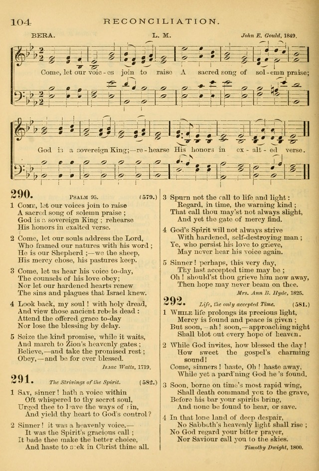 The Chapel hymn book, with tunes: for the worship of God page 111