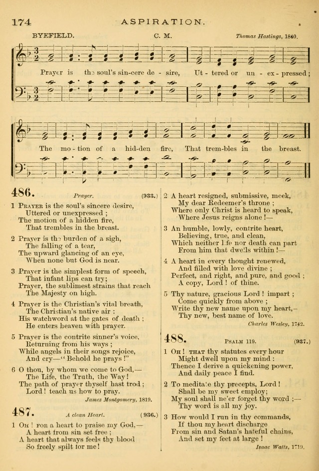 The Chapel hymn book, with tunes: for the worship of God page 181
