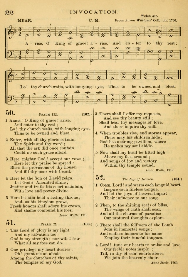 The Chapel hymn book, with tunes: for the worship of God page 29