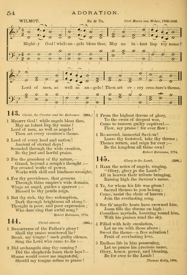 The Chapel hymn book, with tunes: for the worship of God page 61